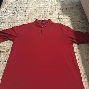 Men’s Red golf shirt Cutter & Buck size 2XT